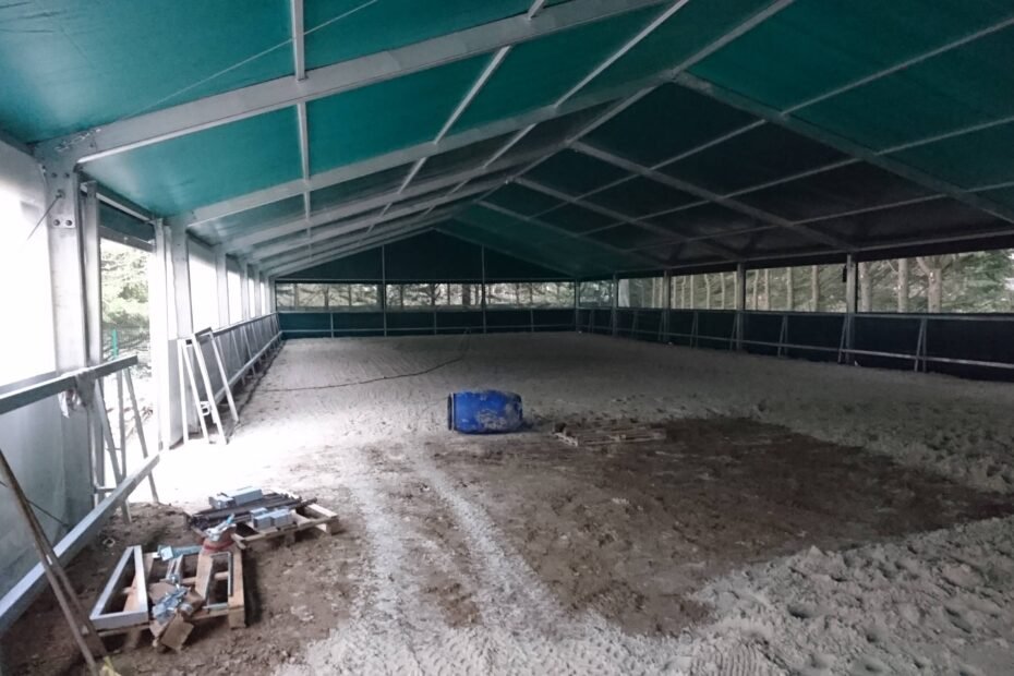 Manège Favorit 15 mètres x 40 mètres Écuries Des Eiders Herbeville-15