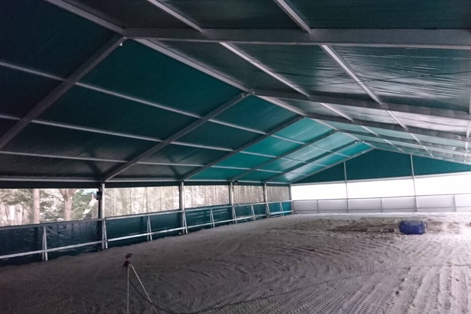 Manège Favorit 15 mètres x 40 mètres Écuries Des Eiders Herbeville-8